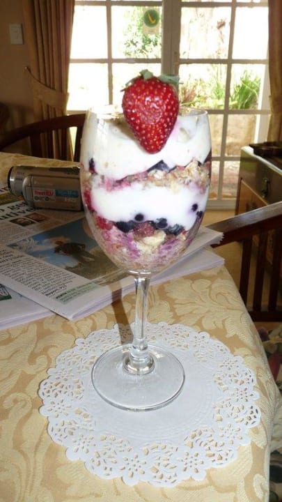 Müsli zum Frühstück B&B Newberry Manor