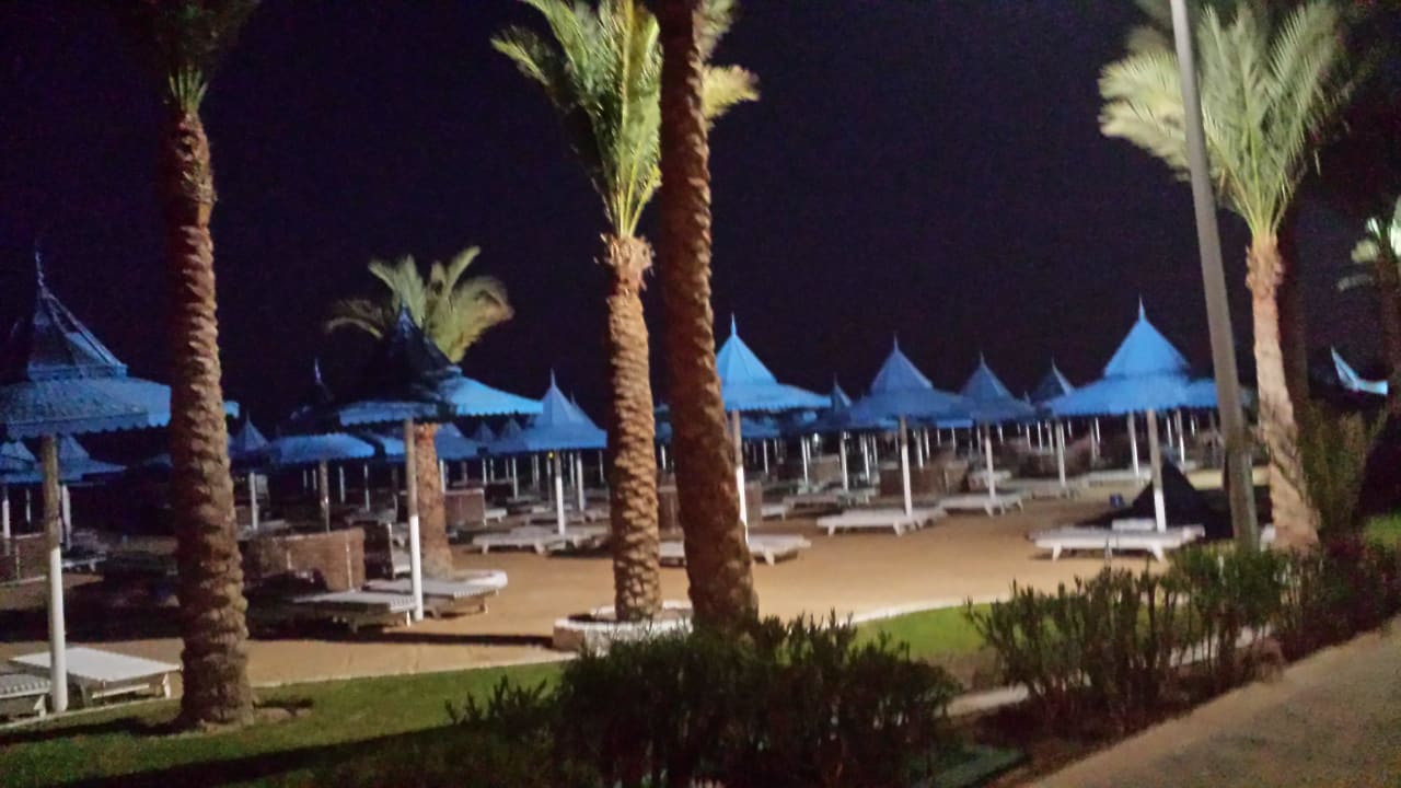 Blick von unserer Terrasse The Grand Hotel Hurghada