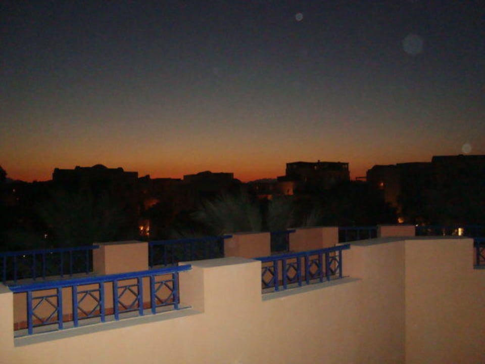 Ausblick vorm Hotelzimmer Jaz Makadi Oasis Resort