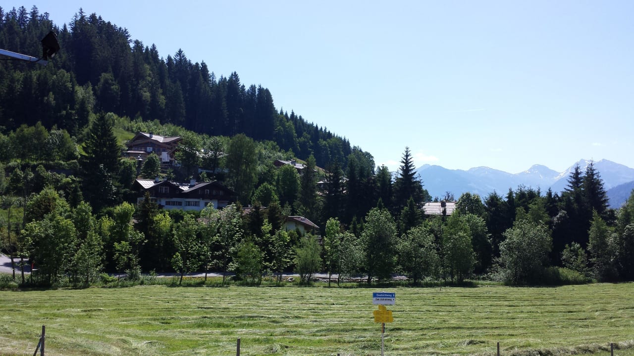 Blick vom Balkon Hotel Seebichl