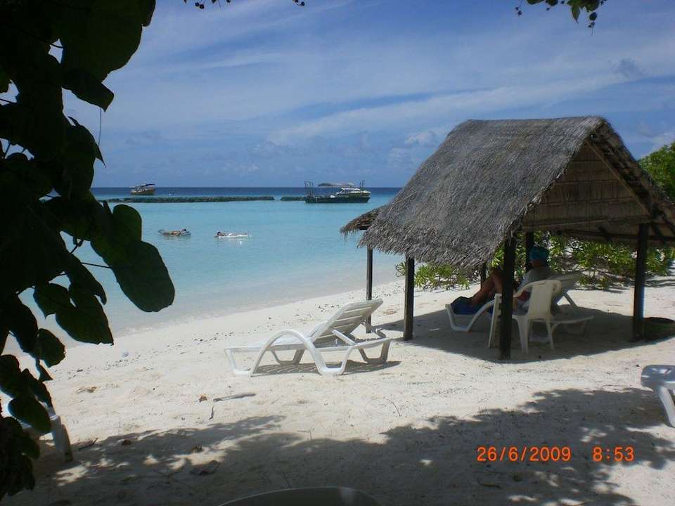 Die Hütte gehört zu den Bungis. Summer Island Maldives