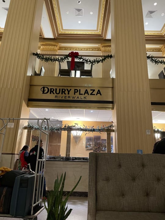 Lobby Drury Plaza Hotel Riverwalk San Antonio