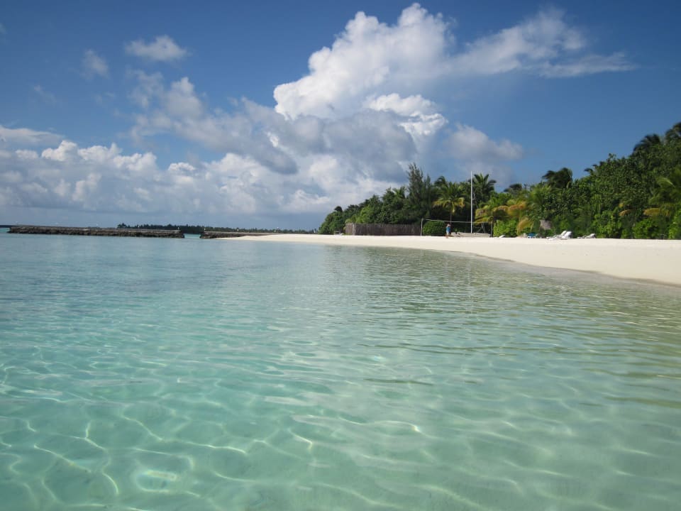 Glasklares Wasser Summer Island Maldives