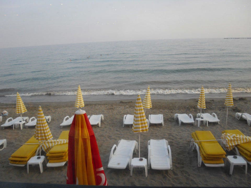 Am Abend - Ausblick aus dem Speisesaal Hotel Panorama