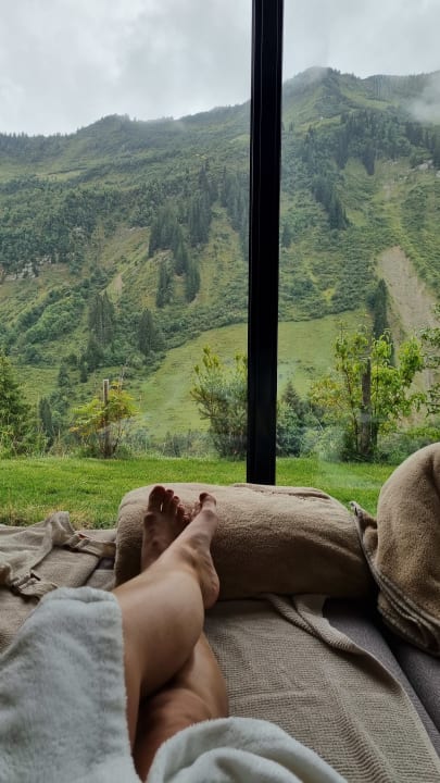 Ausblick Damülser Hof - Wellness & Spa