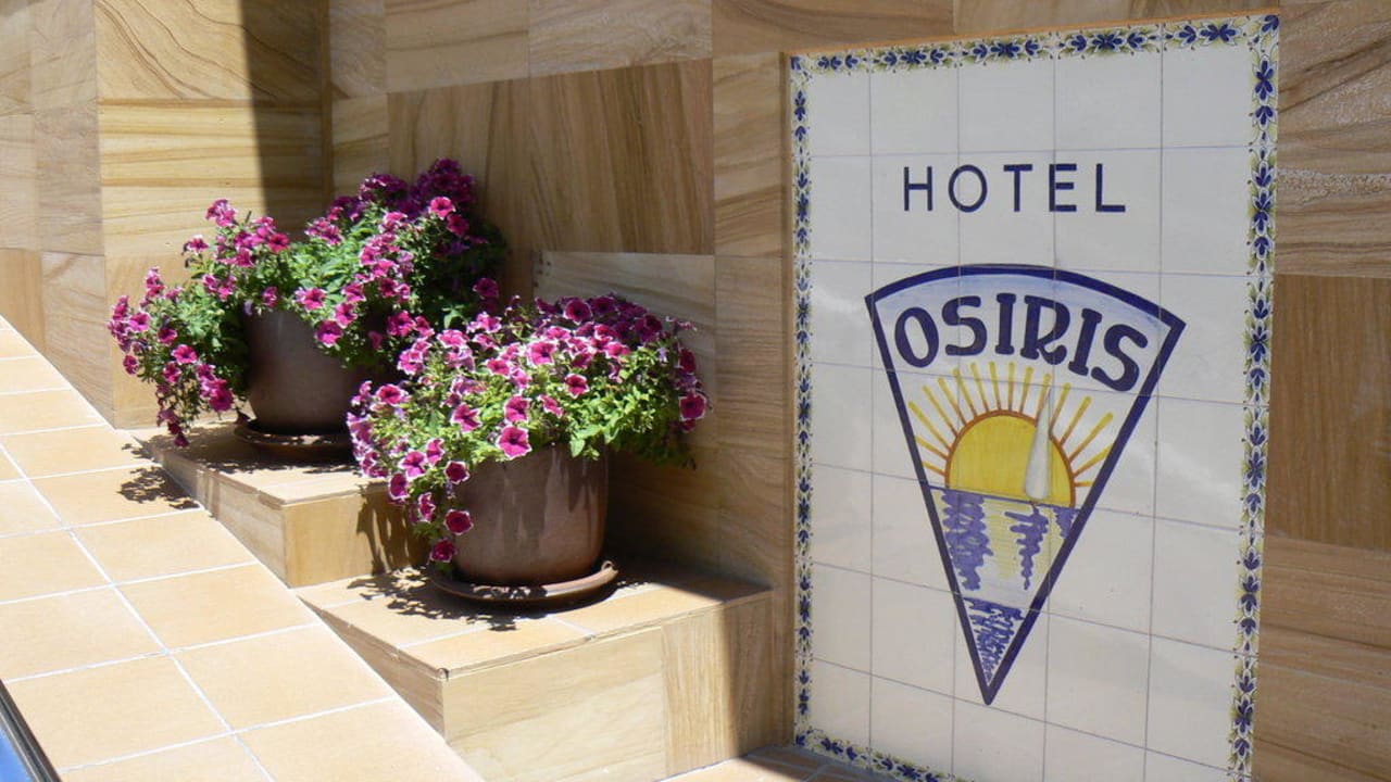 Aufgang neu  Hotel Osiris