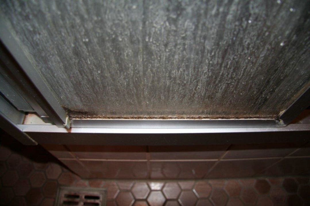 Die Duschabtrennung Landgasthof Zur Quelle