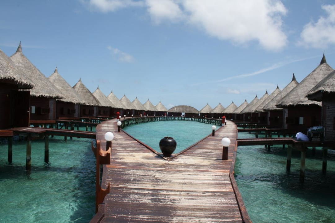 Wasserbungalows auf Angaga Angaga Island Resort