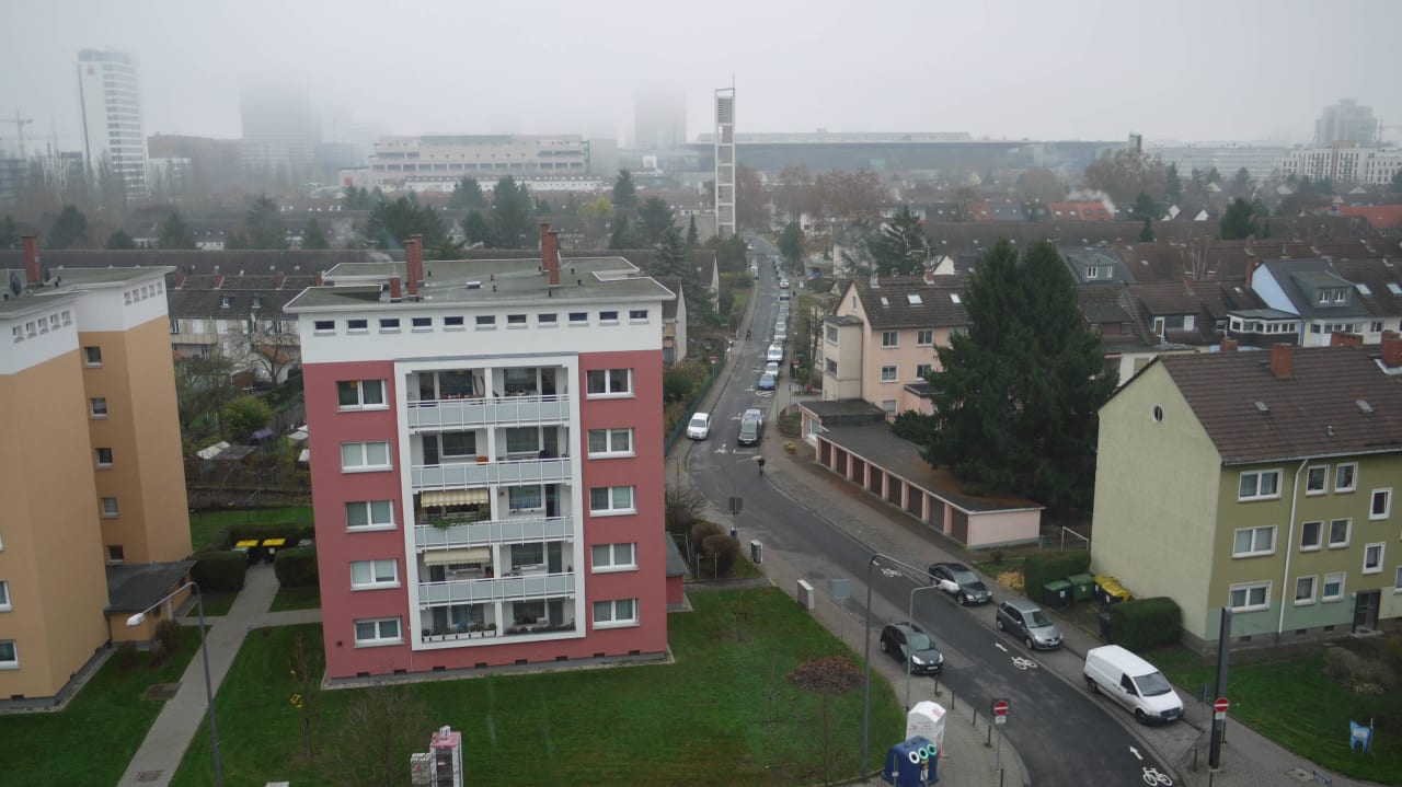 Ausblick vom Fitnessraum Best Western Plus Welcome Hotel Frankfurt