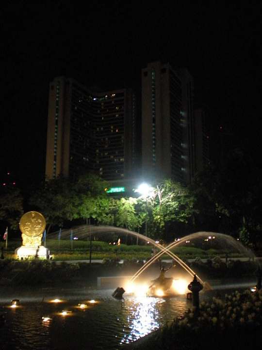 Hotel sullo sfondo Bangkok Marriott Marquis Queen's Park