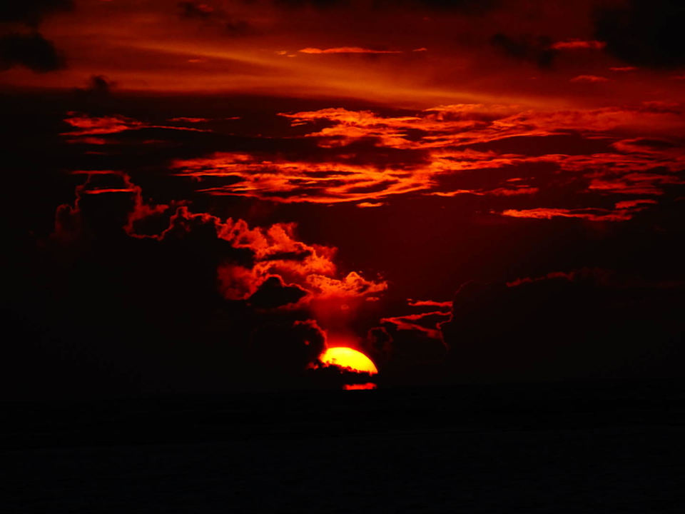Sonnenuntergang Summer Island Maldives