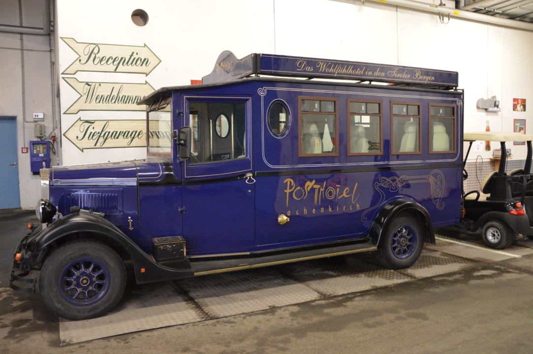 Motiv in der Parkgarage Posthotel Achenkirch