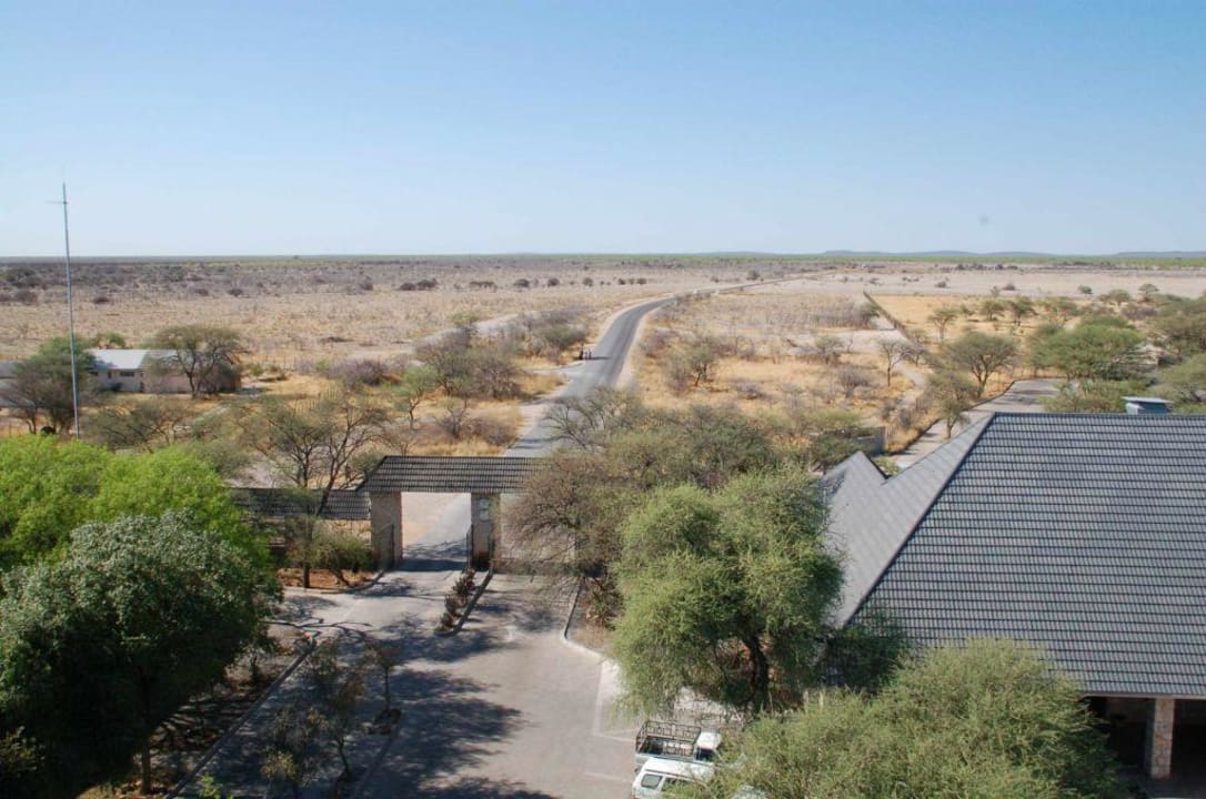Blick Richtung Anderson Gate Okaukuejo Camp