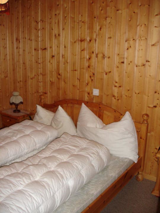 Schlafzimmer Ferienhaus Aletschji