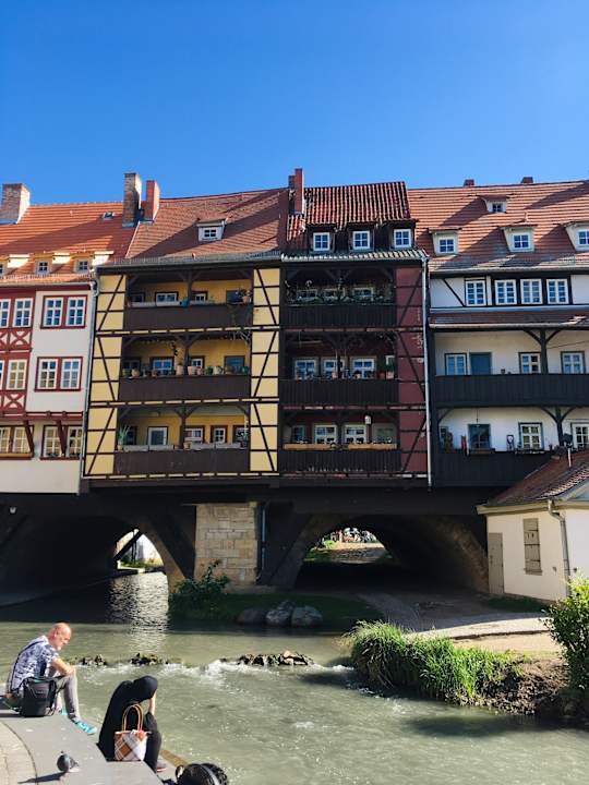 Ausblick Hotel Krämerbrücke Erfurt