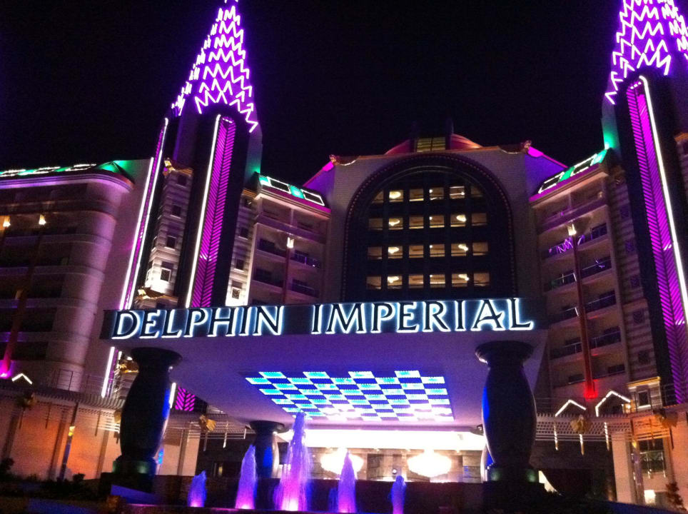 Einfahrt Imperial Hotel Delphin Imperial