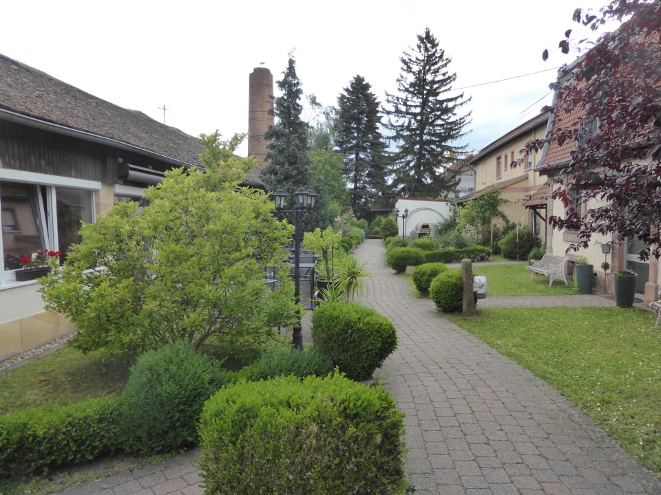 Gartenanlage Hotel Gutshof Ziegelhütte