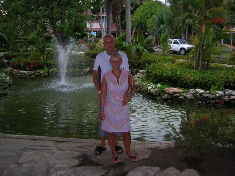 Das ist vor der traumhaften lobby Grand Palladium Select Bávaro Resort & Spa