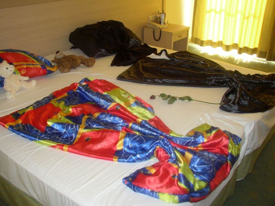 So fanden wir unsere Betten vor  Selectum Family Resort Side