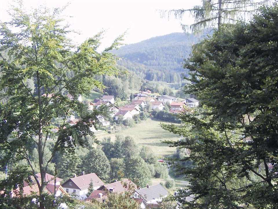Blick vom Balkon Montara Suites Bodenmais