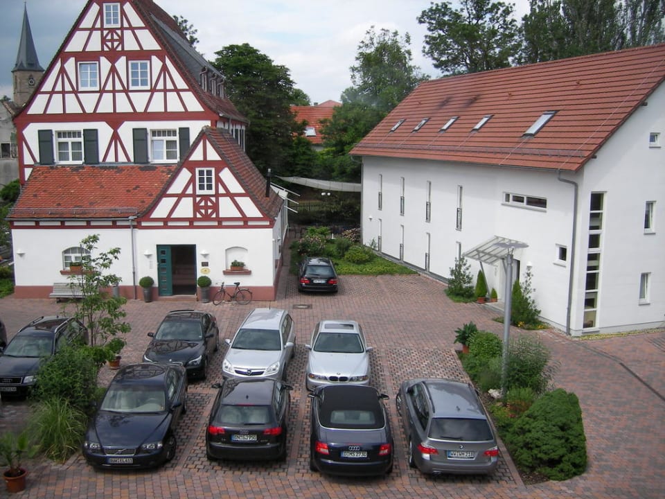  Blick auf den Park  Landhotel Altes Wasserwerk  Freinsheim