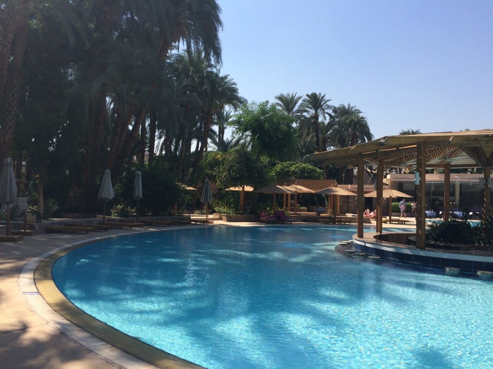Poolanlage Hotel Sofitel Pavillon Winter Luxor