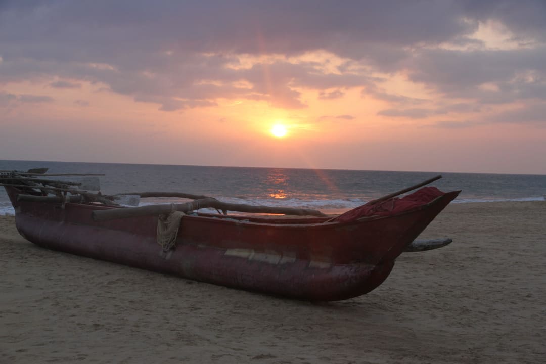 Sonnenuntergang Palm Beach Guesthouse