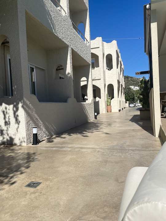 Außenansicht Apollo Apartments Plakias