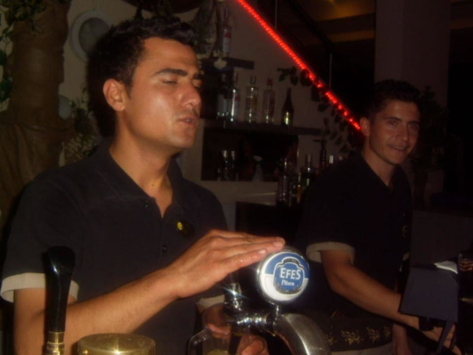 Ali und Mehmet bei der Arbeit Alaiye Resort & Spa