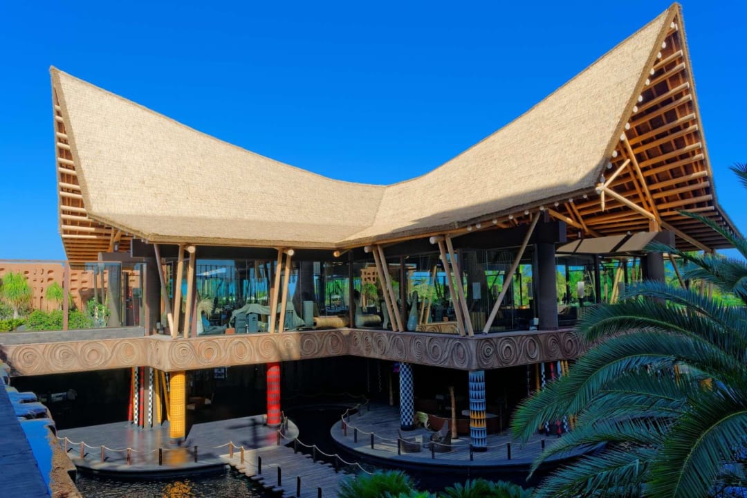 Aussenansicht Bar Lopesan Baobab Resort