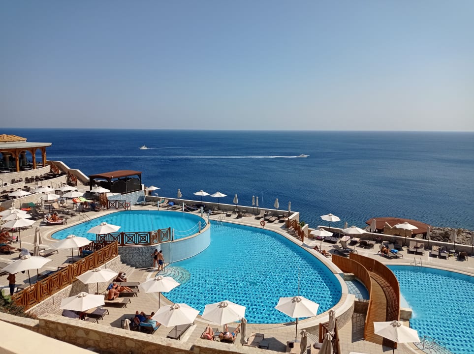 Ausblick Hotel Kalithea Horizon Royal