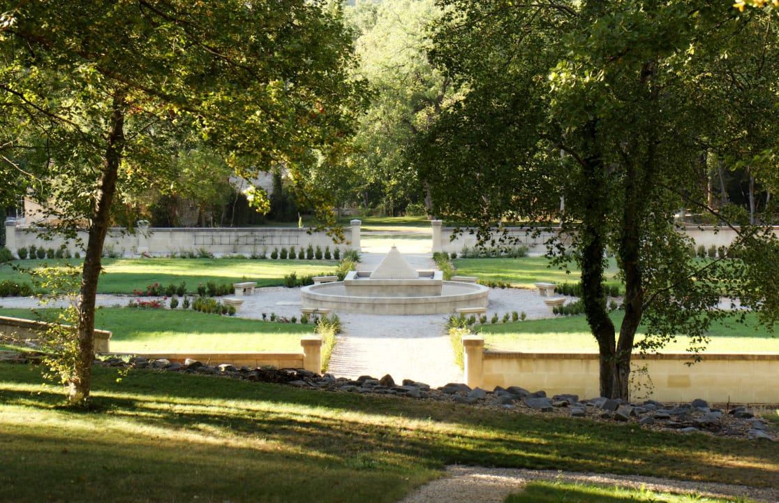 Gartenanlage Château de Pondres