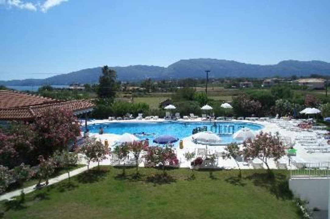 Blick auf den Pool Hotel Klelia