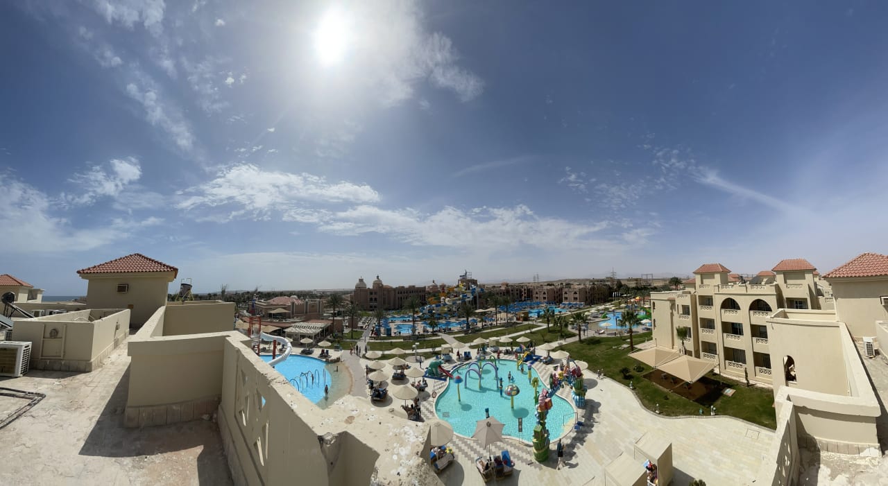 Ausblick Pickalbatros Aqua Blu Resort - Hurghada
