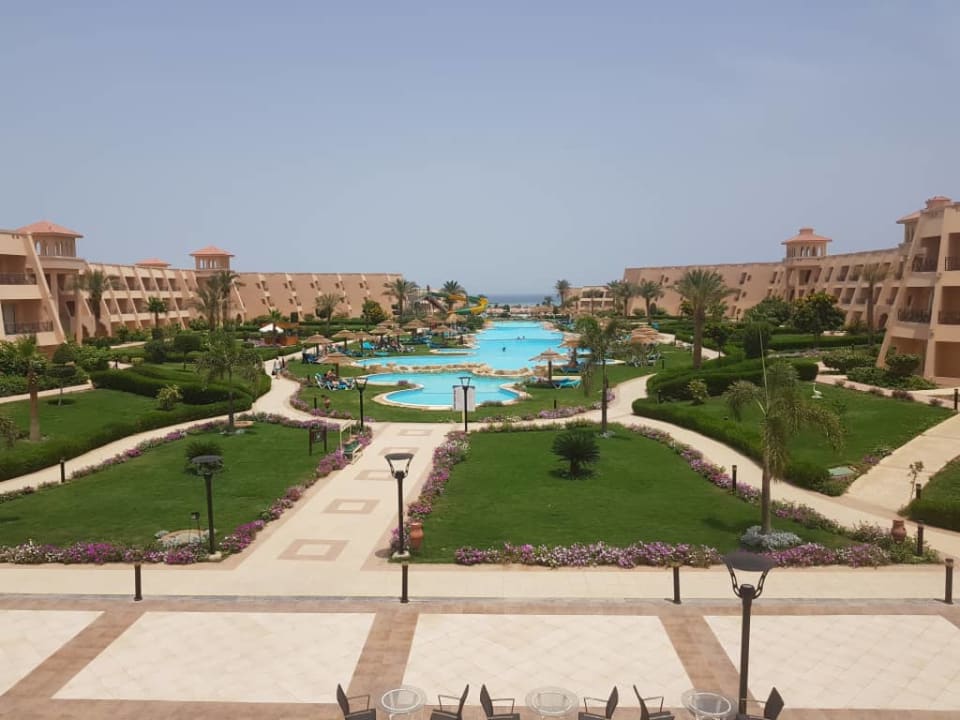 Widok z hotelowego balkonu  Jasmine Palace Resort & Spa