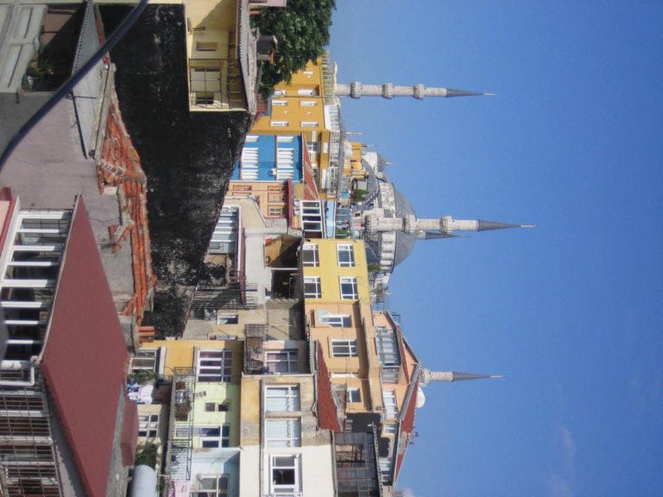 Ausblick auf Blaue Moschee Triton Hotel
