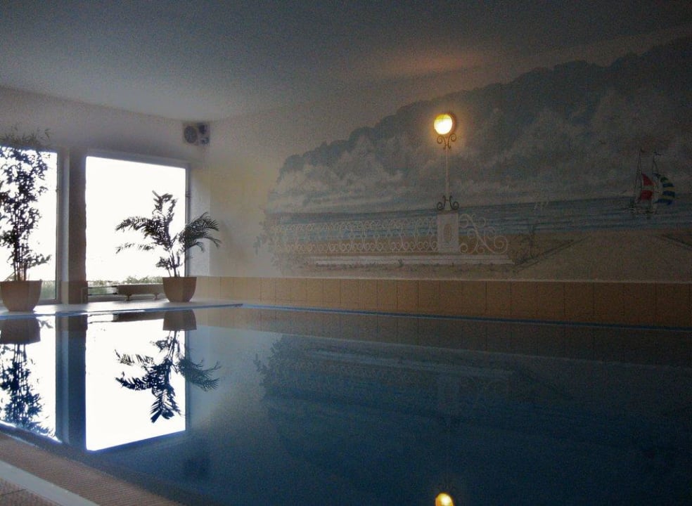 Pool mit Meerblick Hotel Bellevue