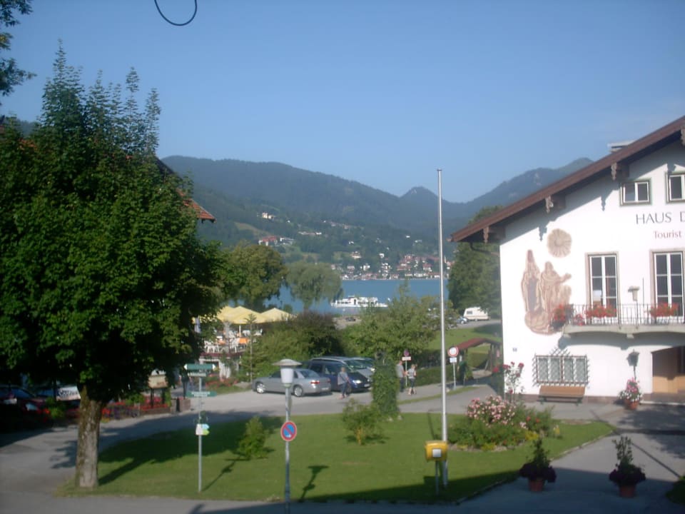 Blick vom Zimmer Hotel Bellevue