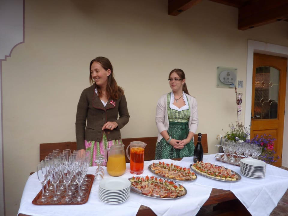 Aperitifempfang Hotel Wieslhof