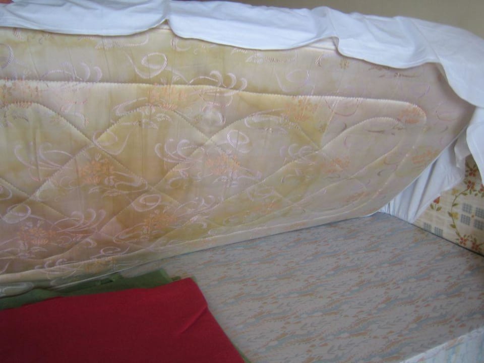 Matraze von unten Bei Juan Playa Blanca