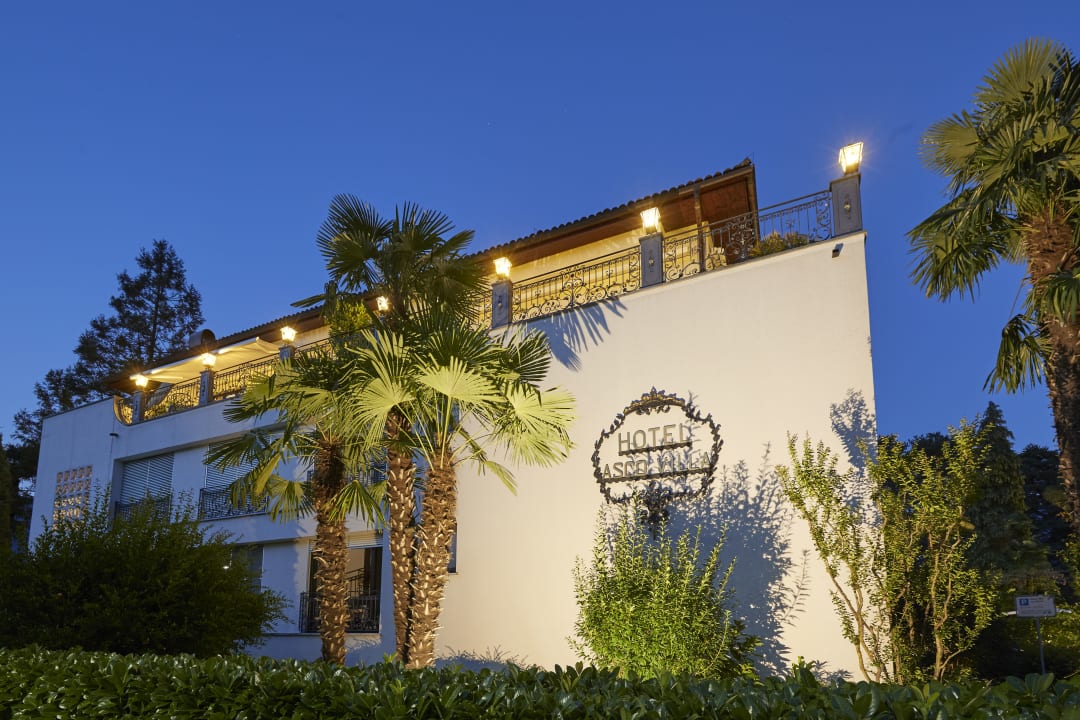 Außenansicht Hotel Ascovilla, the charming hideaway in Ascona