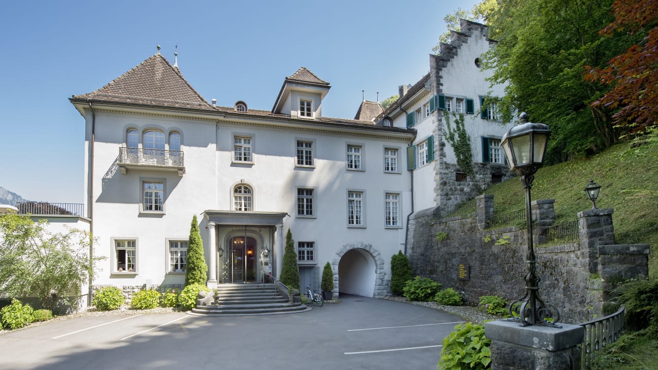 Außenansicht Hotel Schloss Ragaz