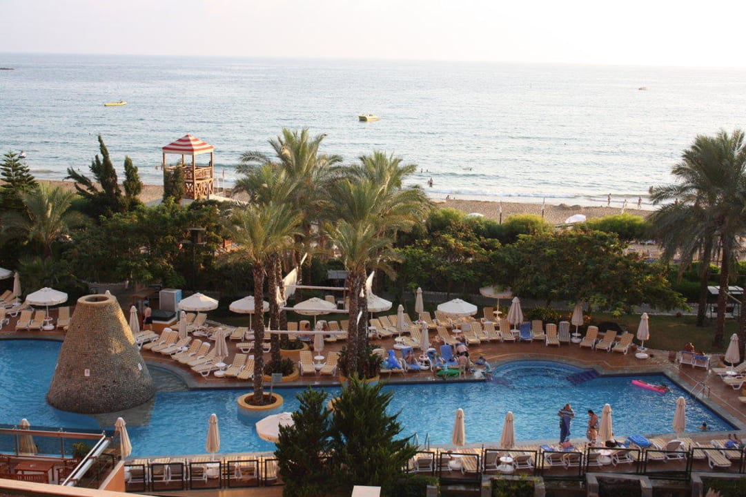 View from our hotel room AQI Pegasos Royal