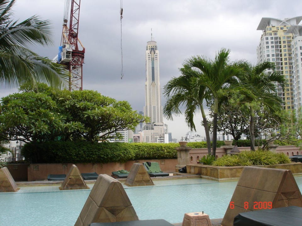 Blick vom Pool aus Hotel Century Park