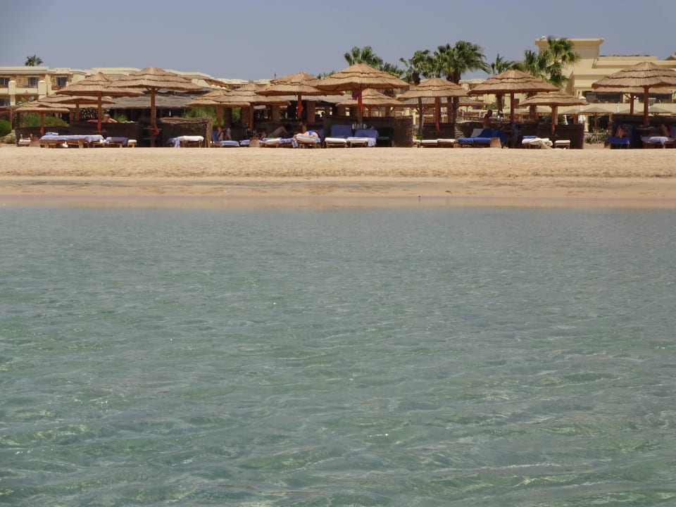In der ersten Reihe gabs immer einen Platz Hotel Sheraton Soma Bay Resort
