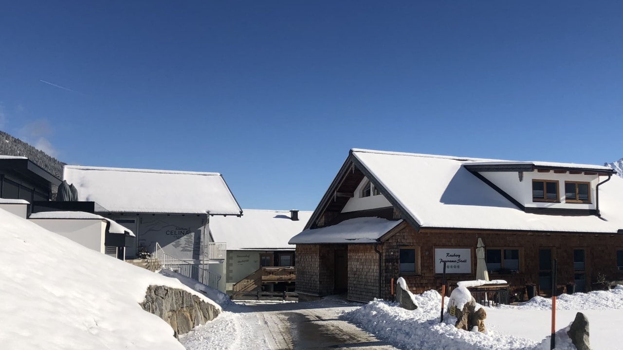 Außenansicht Landhaus Celina - Panoramastall Roßberg