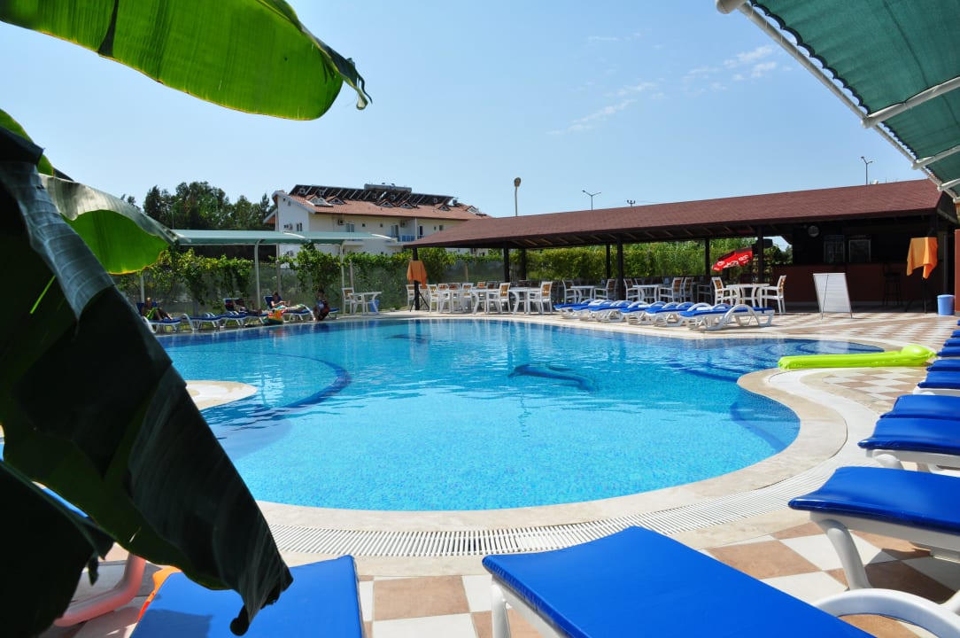 Garden and pool Yavuzhan Otel