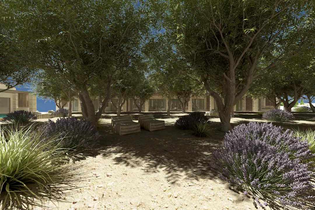 Außenansicht The Yard Corfu