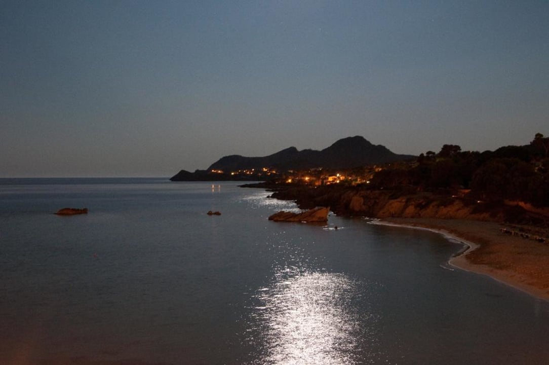 Blick vom Balkon Meerseite Hotel Clumba