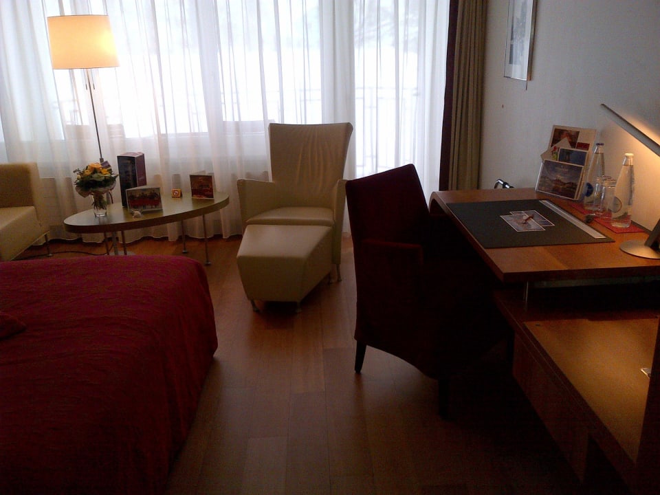 Viele Sitzmöglichkeiten Hotel Hof Weissbad